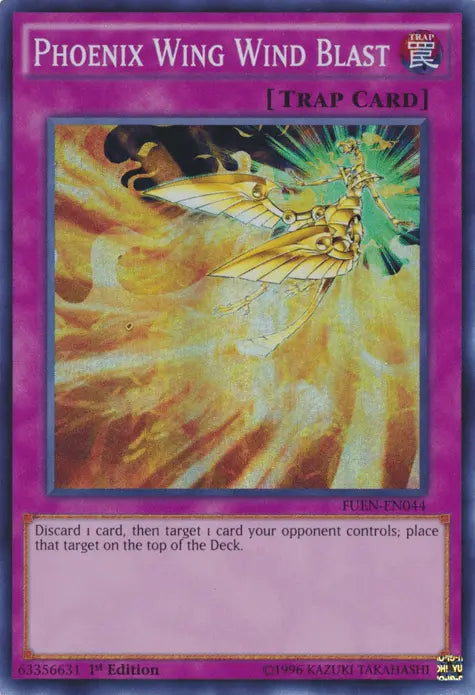 Phoenix Wing Wind Blast [FUEN-EN044] Super Rare - Doe's Cards