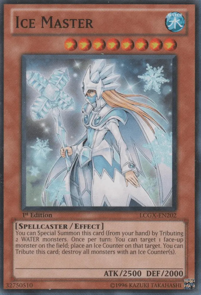 Ice Master [LCGX-EN202] Common - Doe's Cards