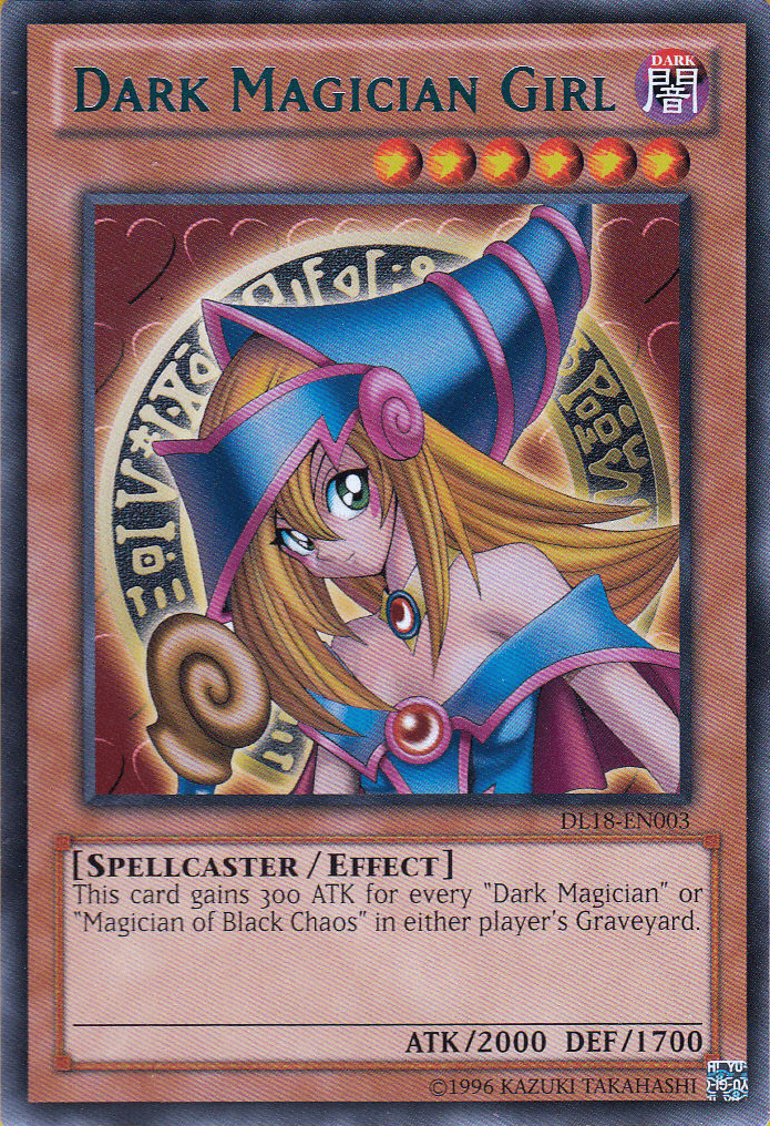 Dark Magician Girl (Green) [DL18-EN003] Rare - Doe's Cards