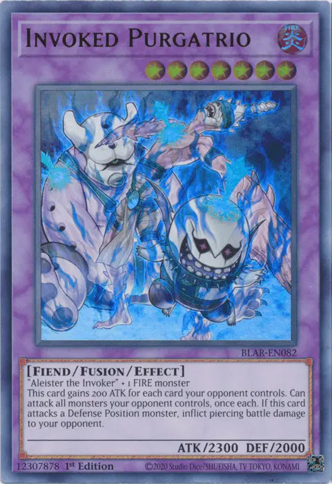 Invoked Purgatrio [BLAR-EN082] Ultra Rare - Doe's Cards