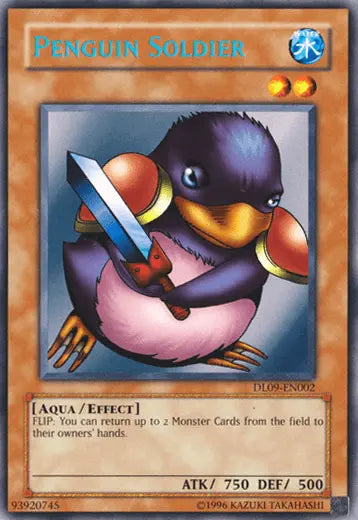 Penguin Soldier (Blue) [DL09-EN002] Rare - Doe's Cards
