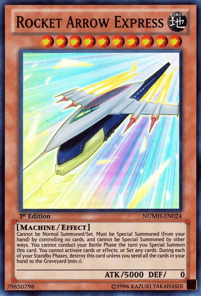 Rocket Arrow Express [NUMH-EN024] Super Rare - Doe's Cards