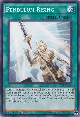 Pendulum Rising [CROS-EN064] Common - Doe's Cards