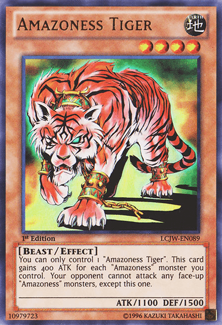 Amazoness Tiger [LCJW-EN089] Ultra Rare - Doe's Cards