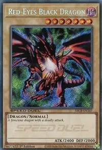 Red-Eyes Black Dragon (Secret) [SBCB-EN167] Secret Rare - Doe's Cards