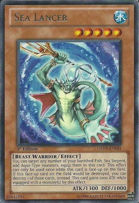 Sea Lancer [GENF-EN081] Rare - Doe's Cards