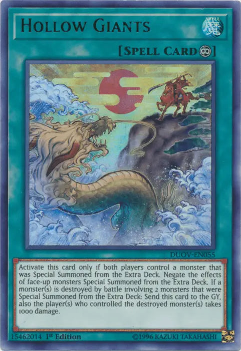 Hollow Giants [DUOV-EN055] Ultra Rare - Doe's Cards