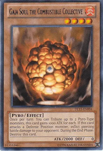 Gaia Soul the Combustible Collective (Blue) [DL15-EN004] Rare - Doe's Cards