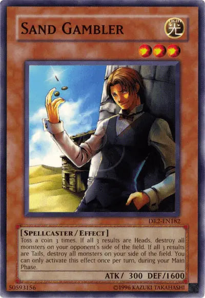 Sand Gambler [DR2-EN182] Common - Doe's Cards