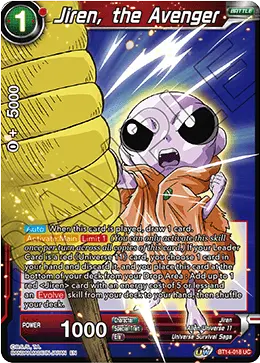 Jiren, the Avenger (BT14-018) [Cross Spirits] - Doe's Cards