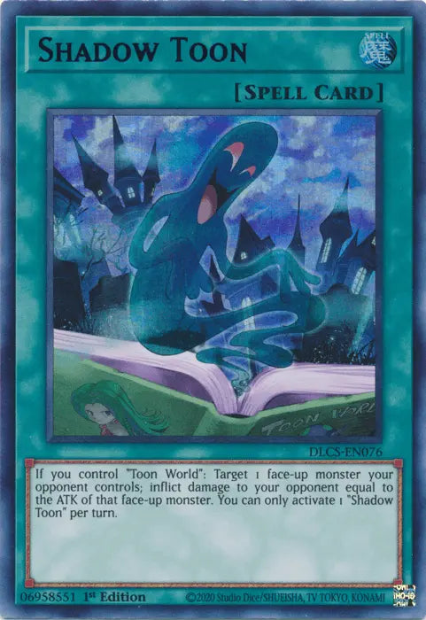 Shadow Toon (Blue) [DLCS-EN076] Ultra Rare - Doe's Cards