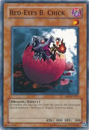Red-Eyes B. Chick [DR3-EN017] Common - Doe's Cards