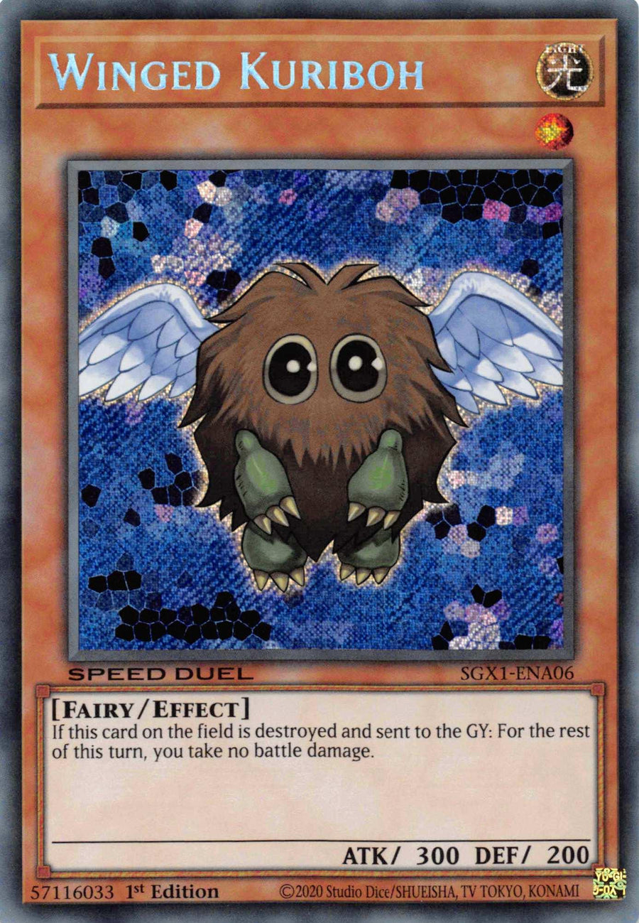 Winged Kuriboh [SGX1-ENA06] Secret Rare - Doe's Cards