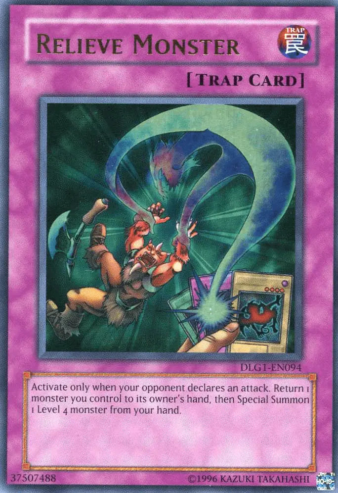 Relieve Monster [DLG1-EN094] Ultra Rare - Doe's Cards