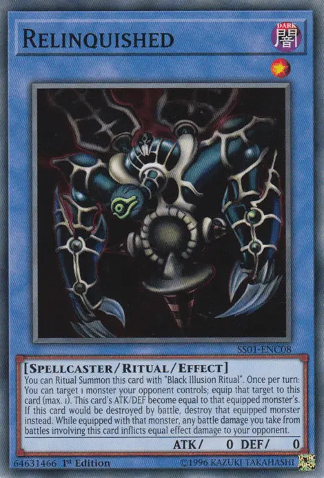 Relinquished [SS01-ENC08] Common - Doe's Cards