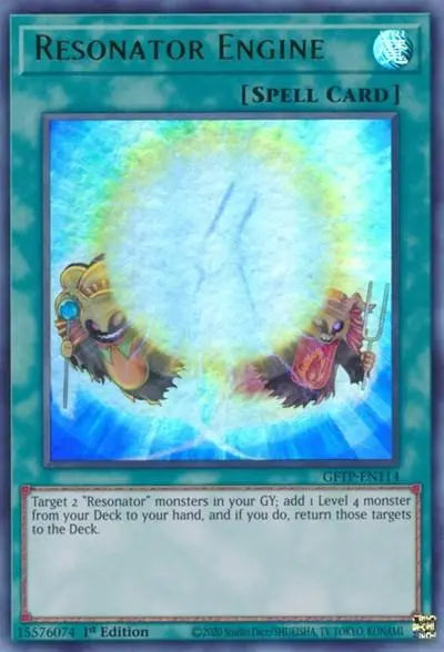 Resonator Engine [GFTP-EN114] Ultra Rare - Doe's Cards
