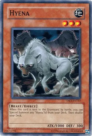 Hyena [DR3-EN137] Common - Doe's Cards
