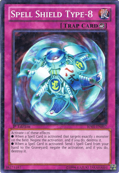 Spell Shield Type-8 [BP01-EN097] Starfoil Rare - Doe's Cards