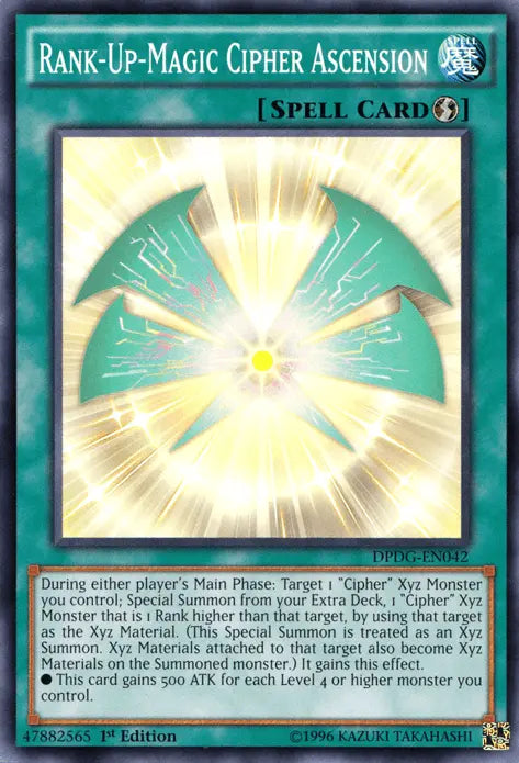 Rank-Up-Magic Cipher Ascension [DPDG-EN042] Common - Doe's Cards