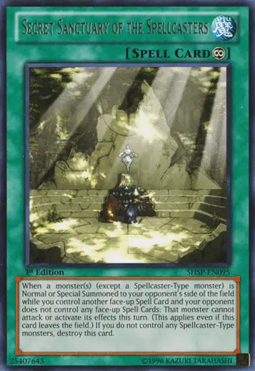 Secret Sanctuary of the Spellcasters [SHSP-EN095] Rare - Doe's Cards