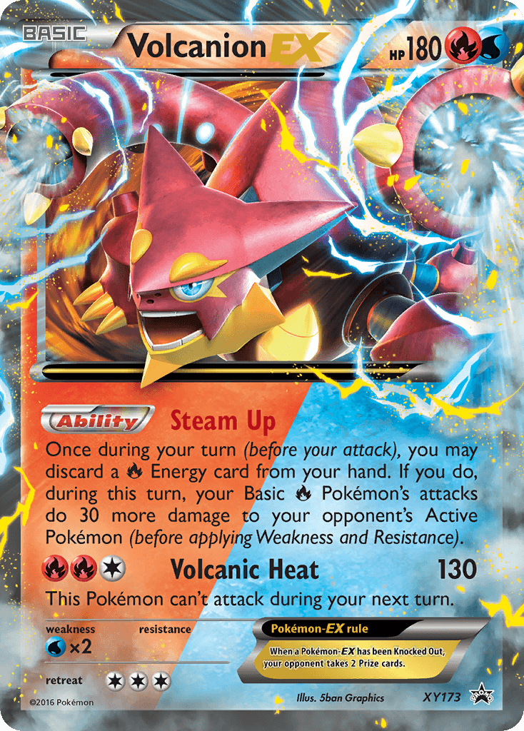 Volcanion EX (XY173) [XY: Black Star Promos] - Doe's Cards