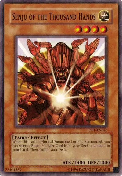 Senju of the Thousand Hands [DB1-EN046] Common - Doe's Cards