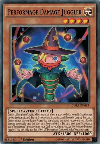 Performage Damage Juggler [CORE-EN015] Common - Doe's Cards