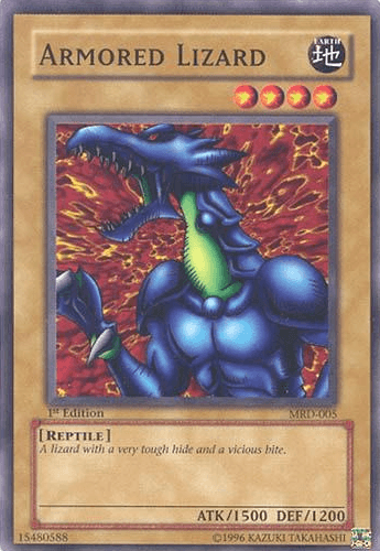 Armored Lizard [MRD-005] Common - Doe's Cards