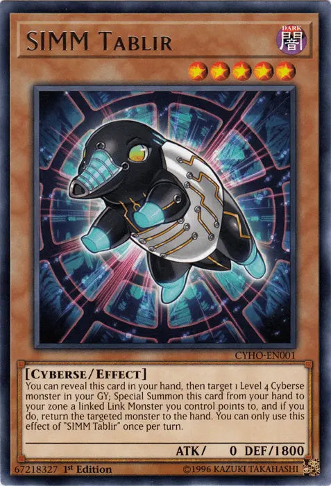 SIMM Tablir [CYHO-EN001] Rare - Doe's Cards