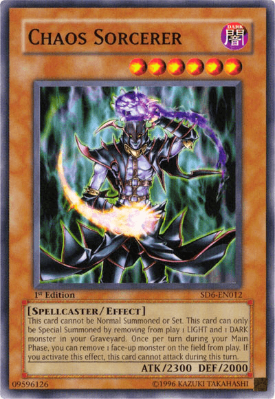 Chaos Sorcerer [SD6-EN012] Common - Doe's Cards