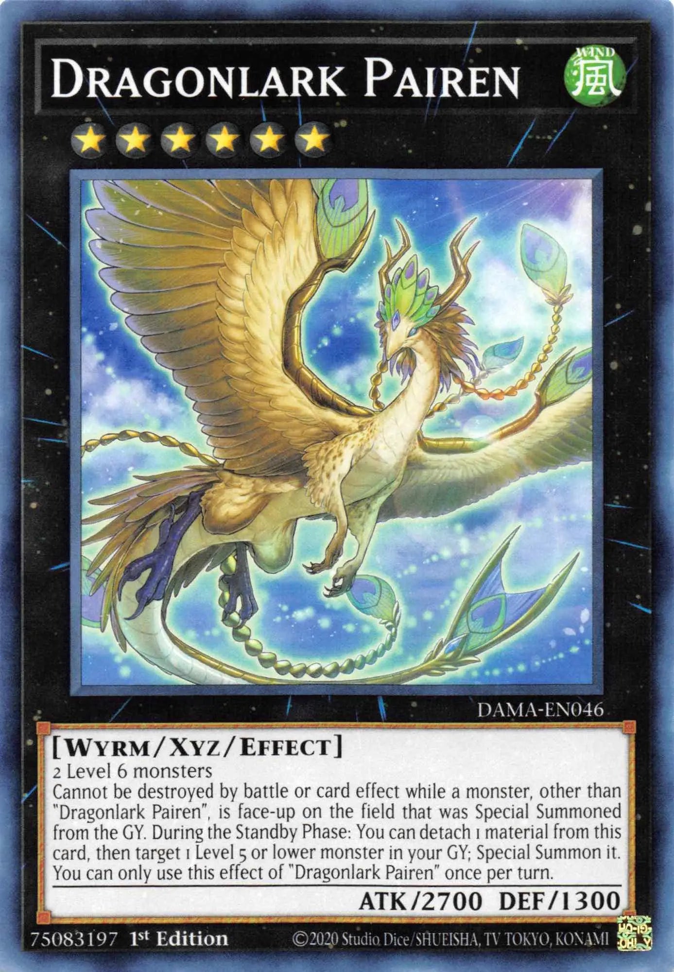 Dragonlark Pairen [DAMA-EN046] Common - Doe's Cards