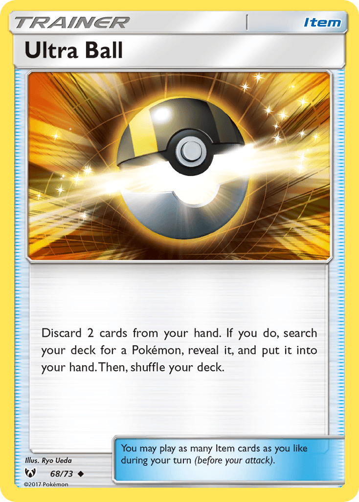 Ultra Ball (68/73) [Sun & Moon: Shining Legends] - Doe's Cards