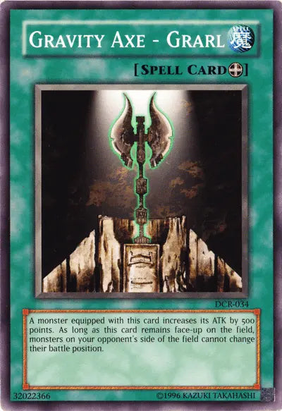 Gravity Axe - Grarl [DCR-034] Common - Doe's Cards