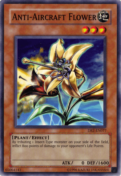 Anti-Aircraft Flower [DR2-EN077] Common - Doe's Cards