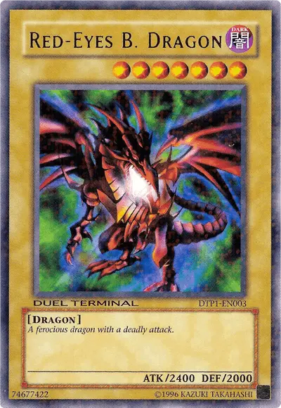 Red-Eyes B. Dragon [DTP1-EN003] Rare - Doe's Cards