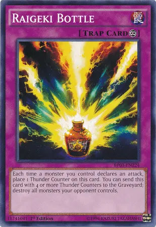 Raigeki Bottle [BP03-EN224] Common - Doe's Cards