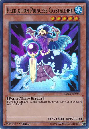 Prediction Princess Crystaldine [DRL2-EN034] Super Rare - Doe's Cards