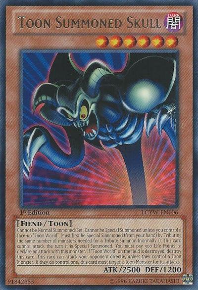 Toon Summoned Skull [LCYW-EN106] Rare - Doe's Cards