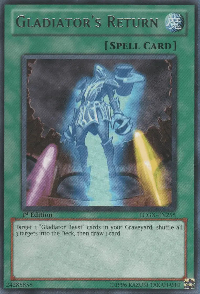 Gladiator's Return [LCGX-EN255] Rare - Doe's Cards