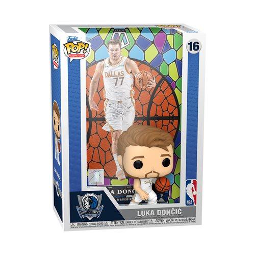 NBA Luka Doncic Mosaic Funko Pop! Trading Card Figure - Doe's Cards