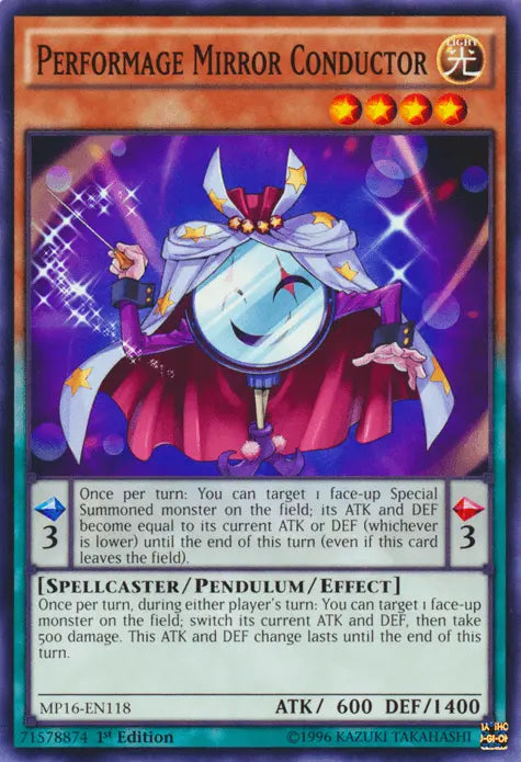 Performage Mirror Conductor [MP16-EN118] Common - Doe's Cards
