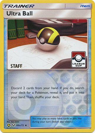 Ultra Ball (68a/73) (League Promo Staff) [Sun & Moon: Shining Legends] - Doe's Cards