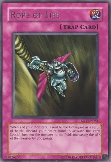 Rope of Life [DR1-EN054] Rare - Doe's Cards