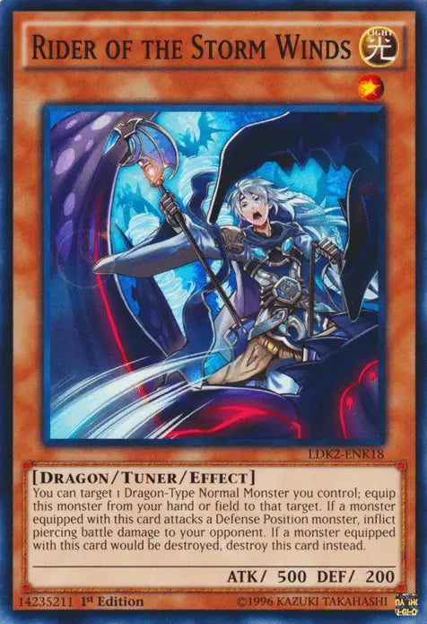 Rider of the Storm Winds [LDK2-ENK18] Common - Doe's Cards