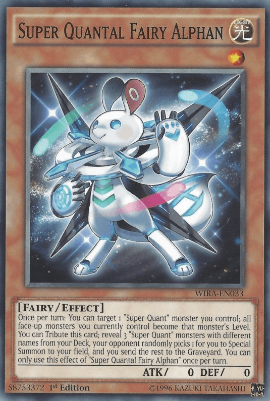 Super Quantal Fairy Alphan [WIRA-EN033] Common - Doe's Cards