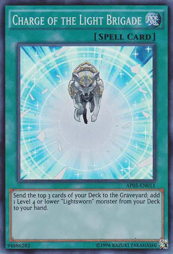 Charge of the Light Brigade [AP05-EN011] Super Rare - Doe's Cards