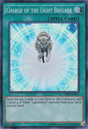 Charge of the Light Brigade [AP05-EN011] Super Rare - Doe's Cards