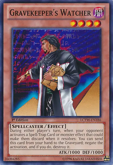 Gravekeeper's Watcher [LCYW-EN186] Common - Doe's Cards