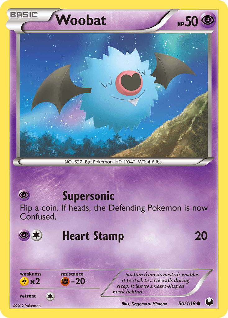 Woobat (50/108) [Black & White: Dark Explorers] - Doe's Cards