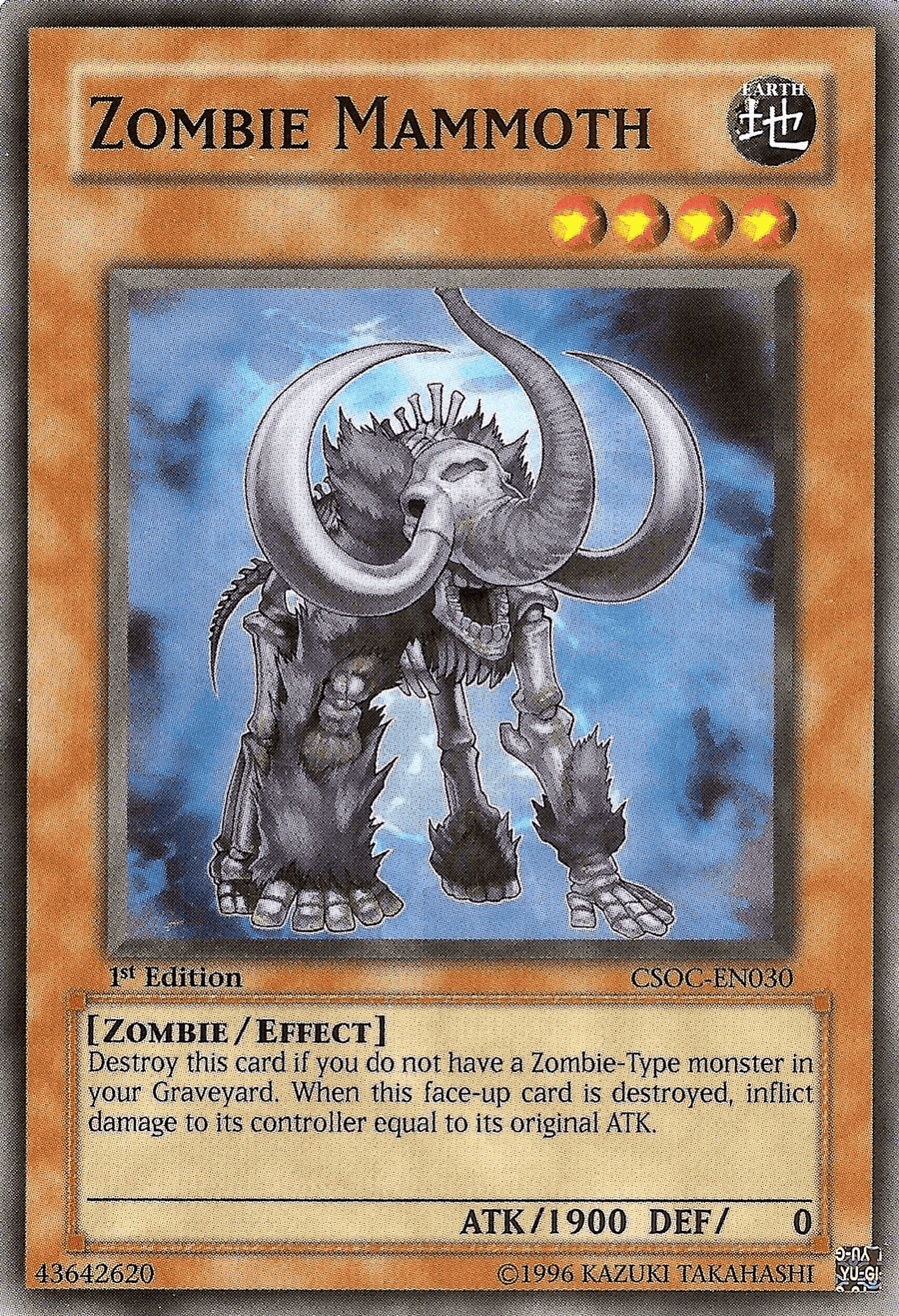 Zombie Mammoth [CSOC-EN030] Common - Doe's Cards